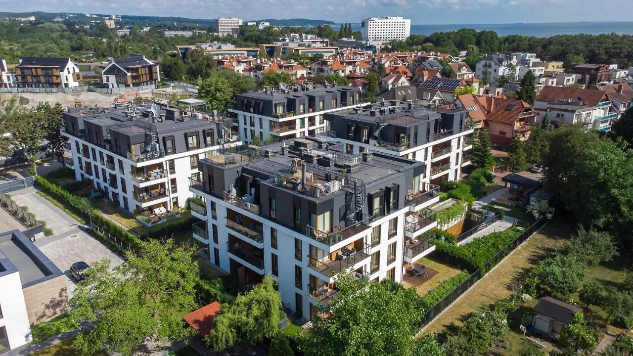 Bursztynowa - Garden Suite Apartments location